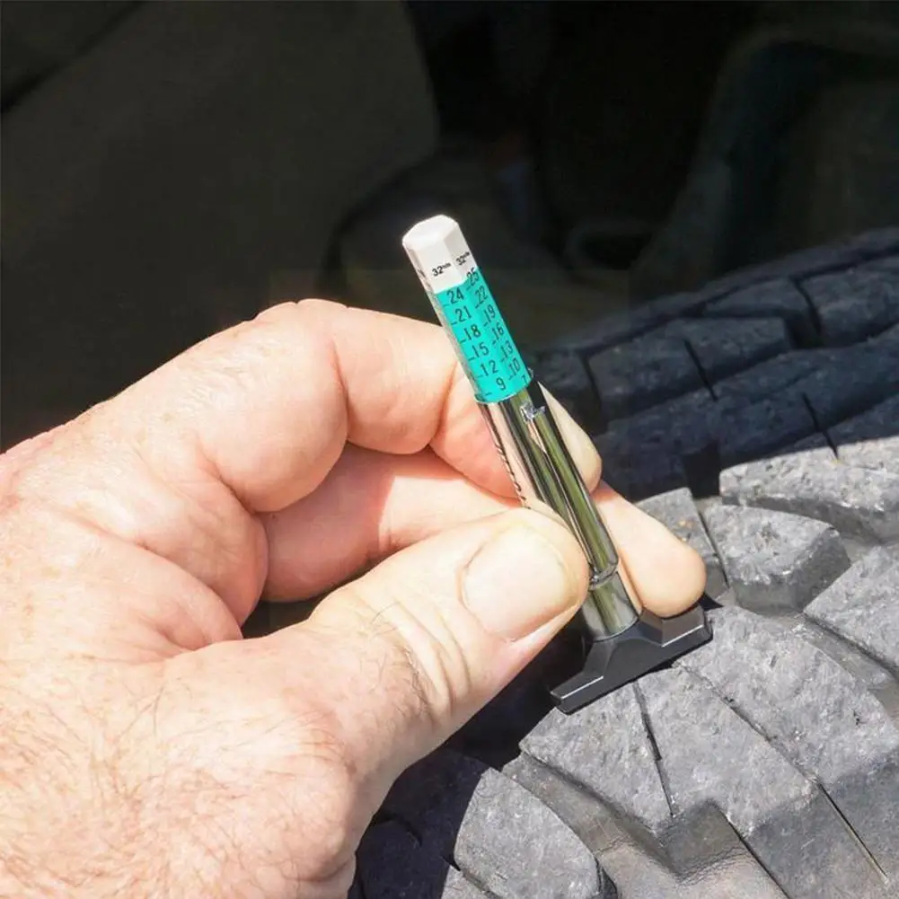 

1PCS Auto Car Digital Tire Tread Depth Gauge 0-25mm Measurer Tool Caliper Standard Measures Tester for Car Bike Motor Truck P2O5