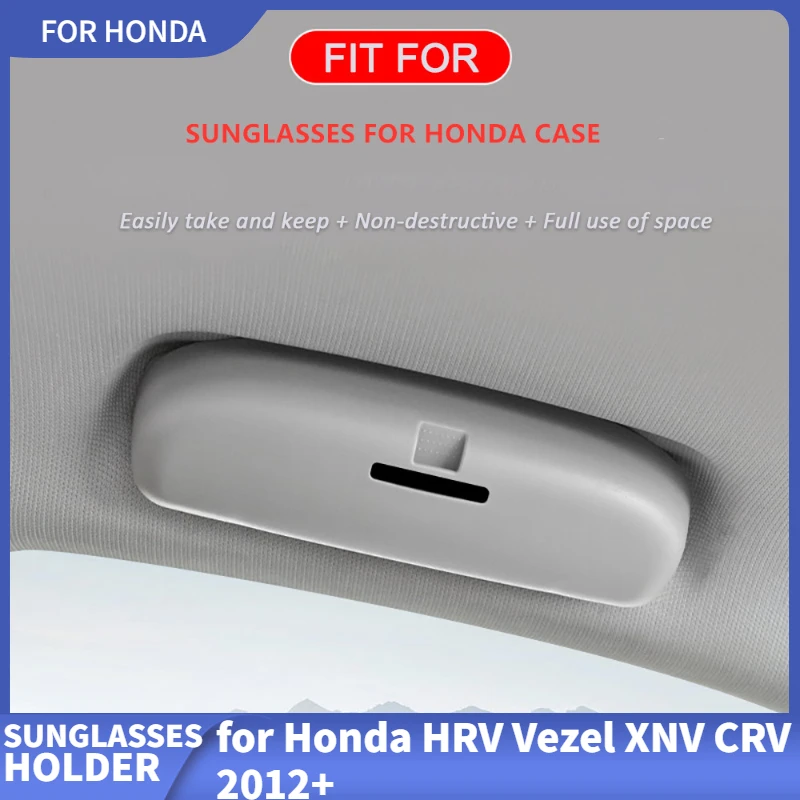 

Автомобильные очки, аксессуары для солнцезащитных очков, зажим для солнцезащитных очков, держатель для Honda HRV Vezel XNV CRV 2012-2023, аксессуары-органайзеры