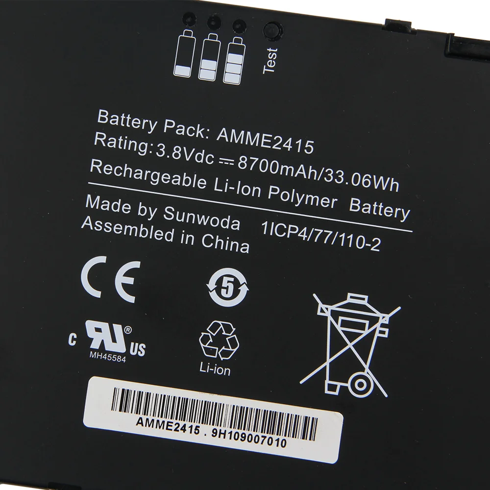 Фото Original Replacement Tablet Battery For Zebra ET50 ET55 1ICP4/77/110-2 AMME2415 Genuine 8700mAh Мобильные телефоны и Original Replacement Tablet Battery For Zebra ET50 ET55 1ICP4/77/110-2 AMME2415 Genuine 8700mAh Мобильные телефоны и