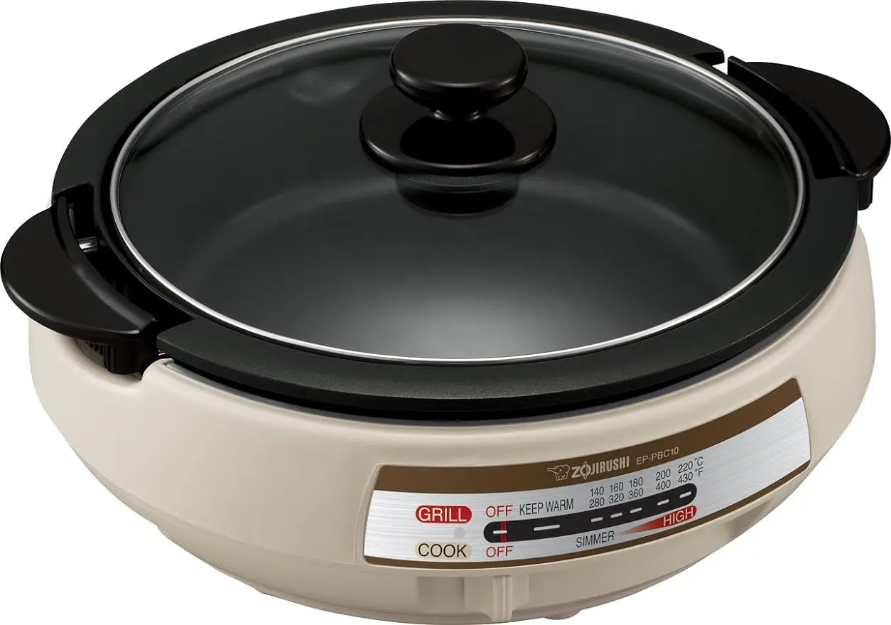 

Zojirushi EP-PBC10 Gourmet d'Expert Electric Skillet, EP-PBC10HC