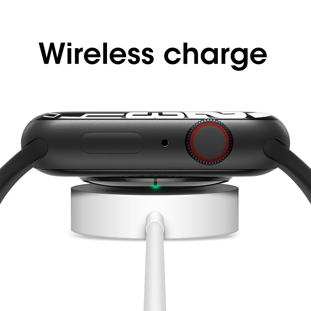 Смарт-часы IWO W27MAX мужские 1 9 дюйма беспроводное зарядное устройство Bluetooth NFC 10/6/5/3/2