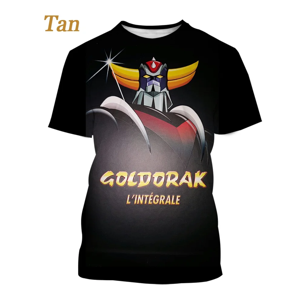 

Cartoon G-Goldorak 3d Printing T-Shirt Men and Women Casual Fashion Cool Printing T-Shirt