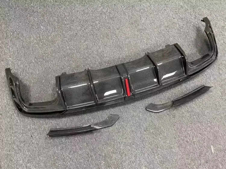 Высококачественный бампер из углеродного волокна для Audi A4 S4 2020-2023 задний