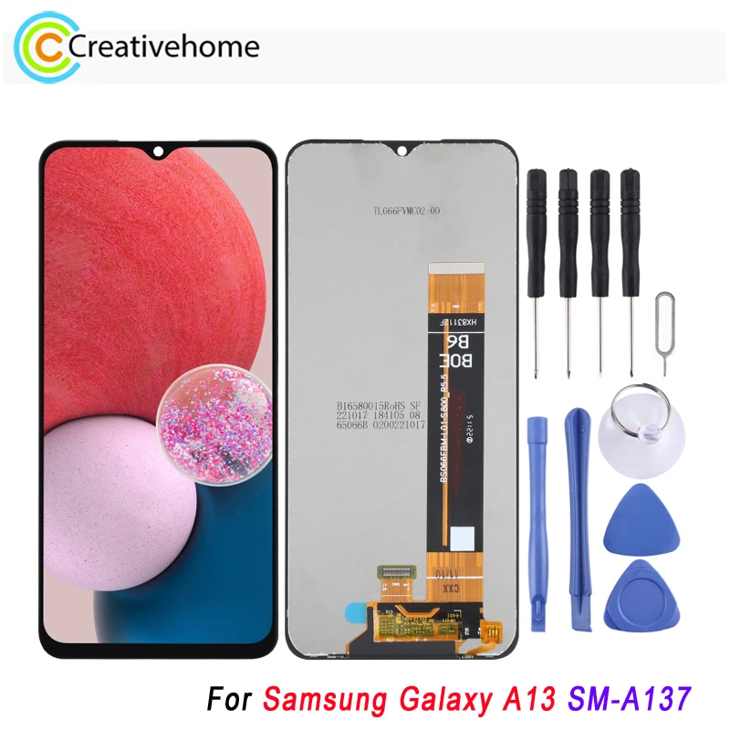 

For Samsung Galaxy A13 SM-A137 OEM LCD Screen Display with Digitizer Full Assembly Replacement
