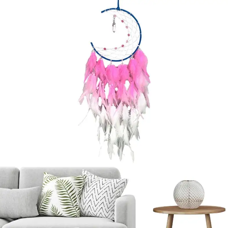 

Dream Catcher Led Decor Blue Dreamcatcher Wall Decorations Ornaments Handmade Led Dream Catchers Blessing Gift For Kids Adults