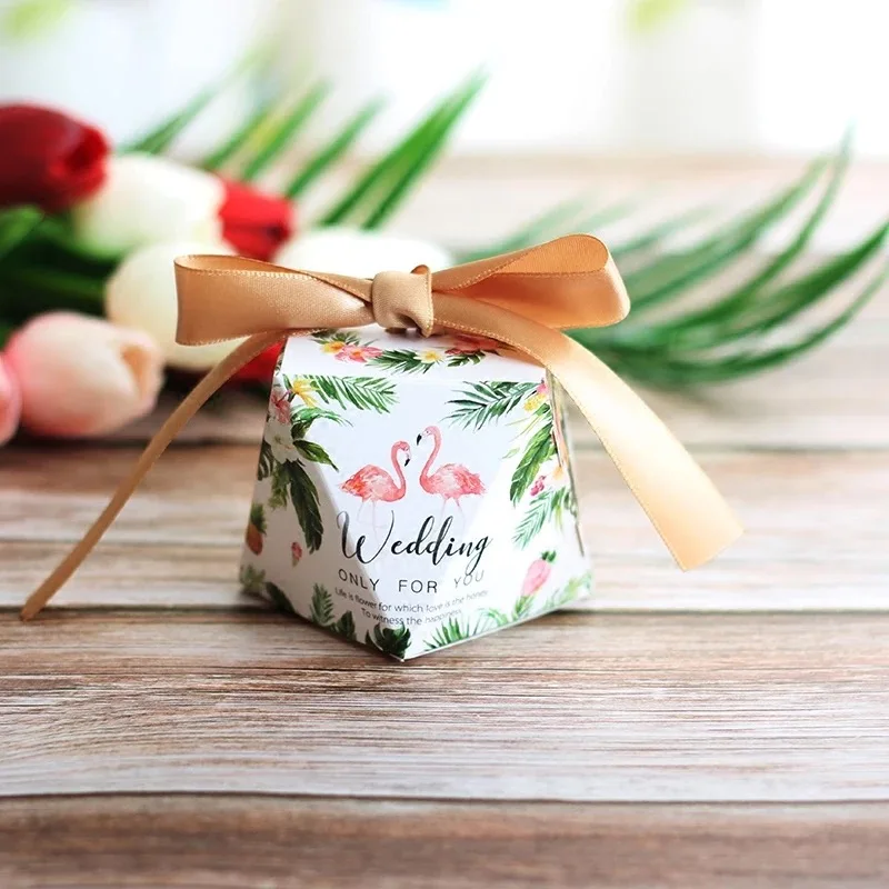 Es Wedding Favors Thanks Gift Box Baby Shower Party Chocolate Box