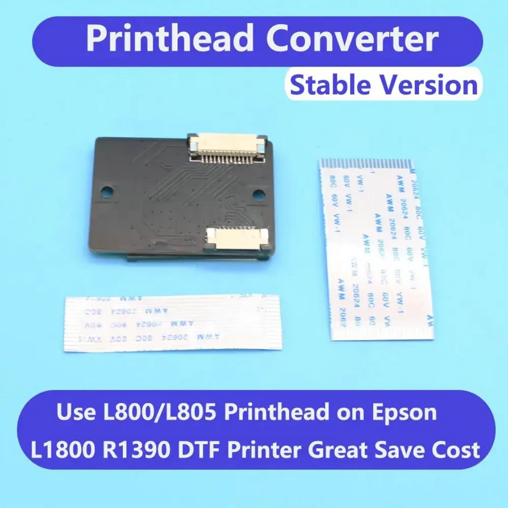 Комплект преобразователя для Epson L1800 R1390 DTF DTG УФ-принтера с использованием
