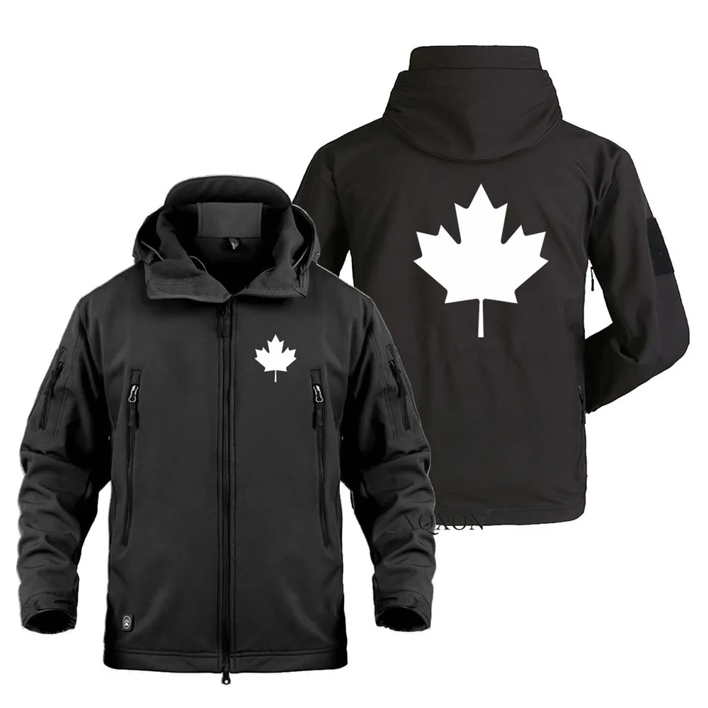 

2022 Canada New Military Outdoor Jackets for Men Shark Skin Trip Waterproof SoftShell Jacket Adventure Travel Man Coat Jacket