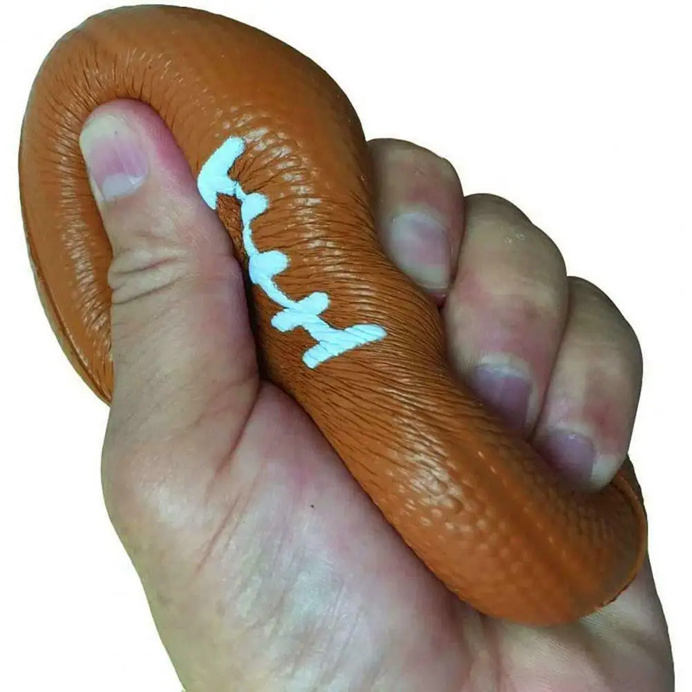 

Инструмент антистрессовая игрушка компактная овальная форма игрушки для декомпрессии мяч для снятия стресса мяч для регби упражнения на запястье