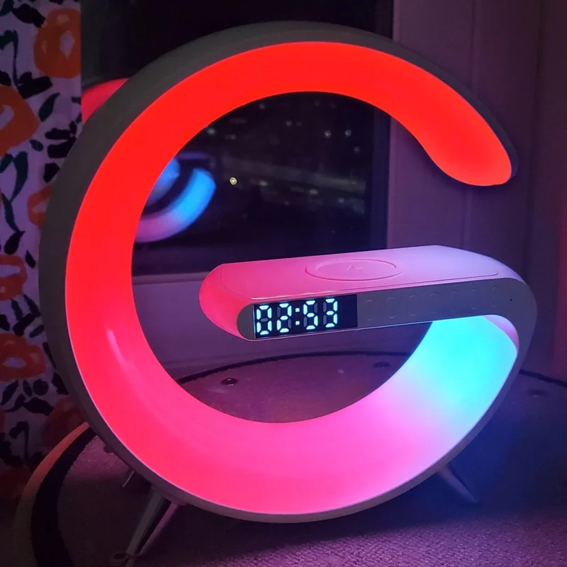 App Control Rgb Atmosphere Night Light Bluetooth Speaker Sta