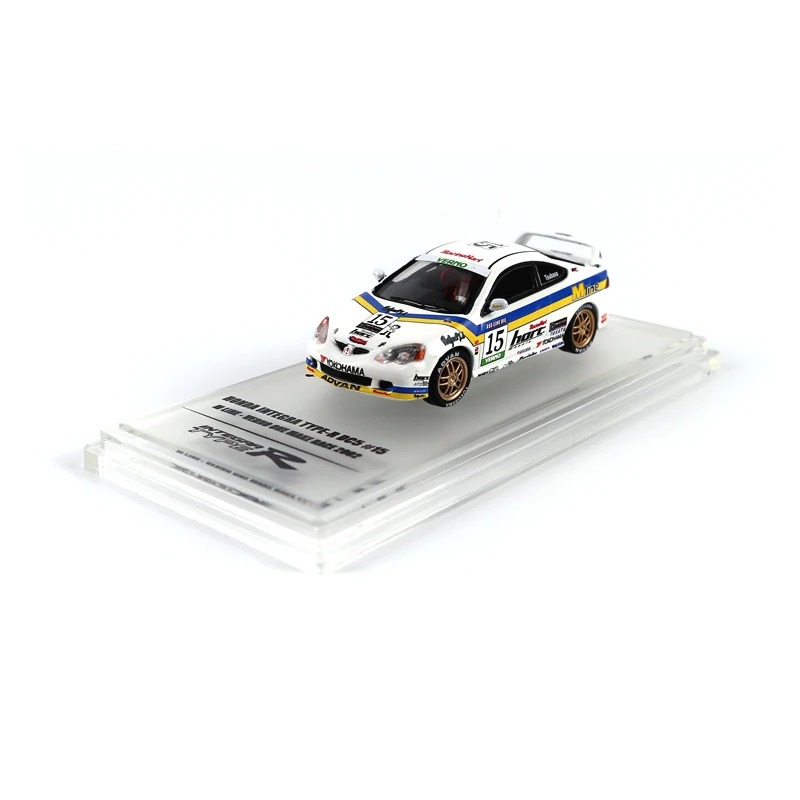 

INNO 1:64 HONDA DC5 INTEGRA TYPE-R No. 15 alloy simulation car model