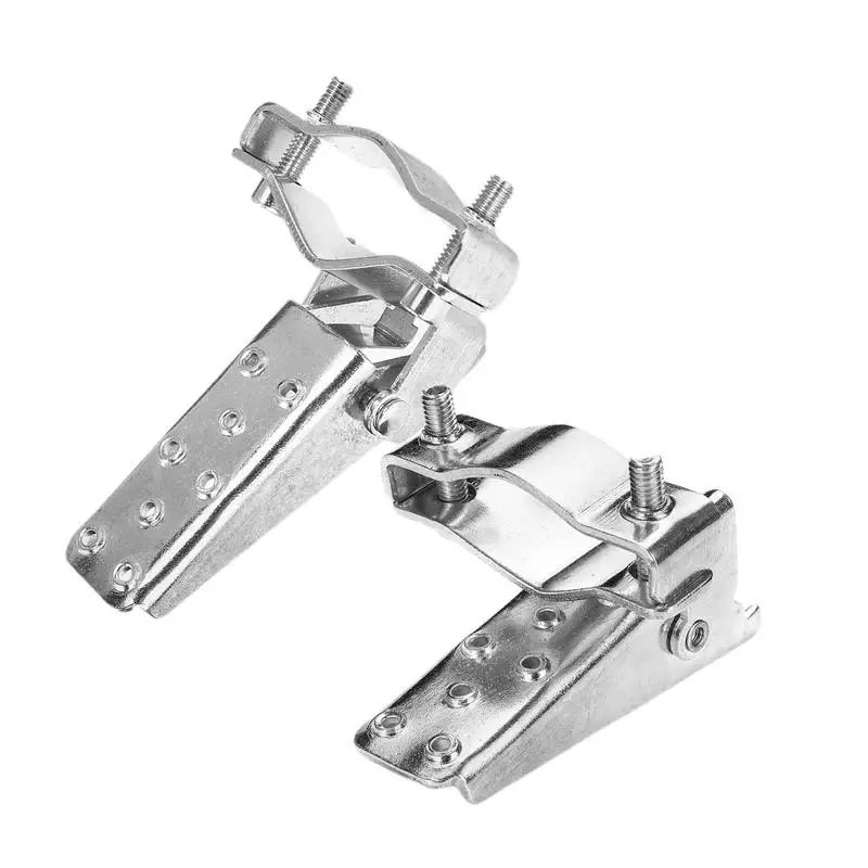 

Motorcycle Folding Rearsets 1 Pair Universal Rear Brake Pedal Foot Lever Foldable Foot Pedals Anti-Skid Rearsets for Bike