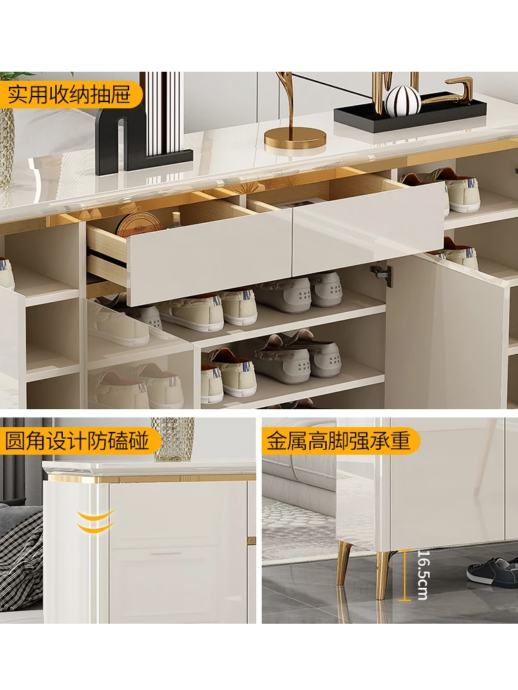 Светильник современный и простой дверной шкаф вместительный вход для хранения