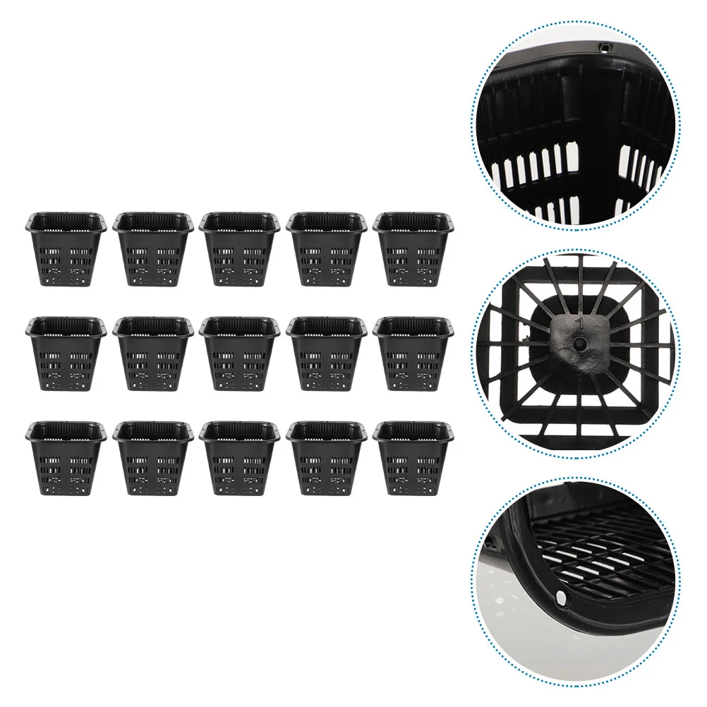 

Cup Net Mesh Pot Garden Pots Aquaponics Hydroponic Planting Cups Slotted Basket Nursery Gardening Orchid Air Pruning Organic