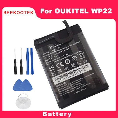 Новый оригинальный аккумулятор OUKITEL WP22 S109 встроенный аккумулятор для сотового телефона Ремонт Аксессуары для смартфона Oukitel WP22