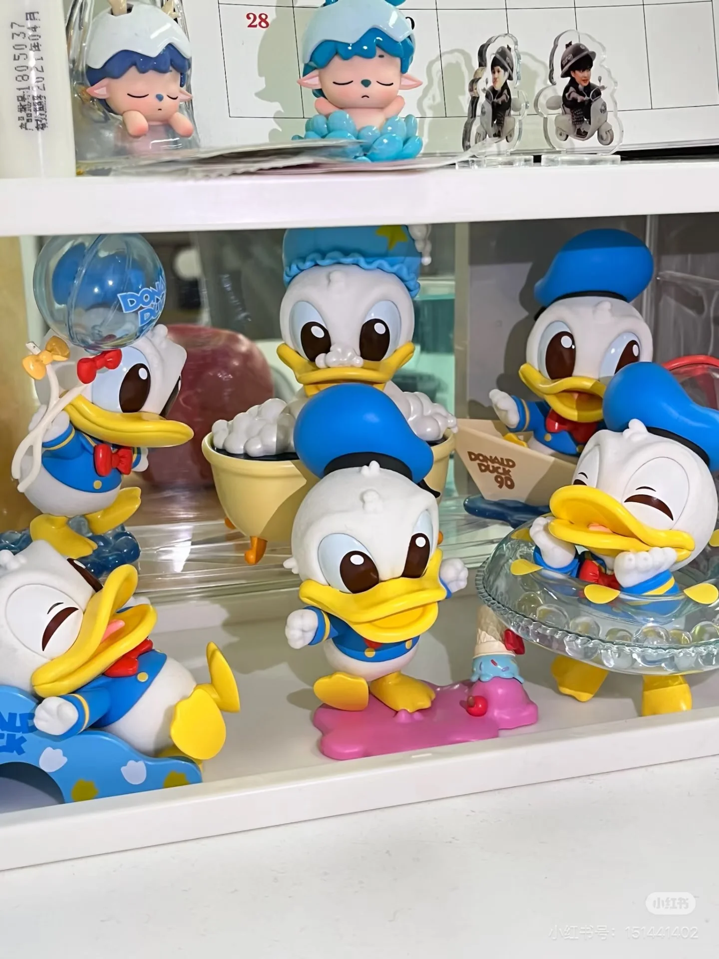 Фото Коллекционная фигурка Toptoy Disney Donald Duck Blind Box, серия к 90-летию, в наличии, милая коллекционная игрушка, модный декор для дома, подарок №4