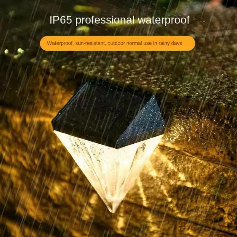 

Украшение для балкона, водонепроницаемое Нержавеющее освещение для полос, светодиодные фонари для двора, входные фонари, украшение для газона, сада, Солнечная лампа