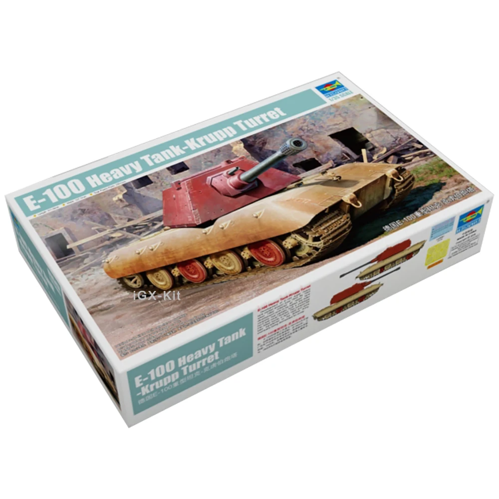 Немецкий тяжелый танк Trumpeter 09543 военная сборка Krupp пластиковая подарочная игрушка