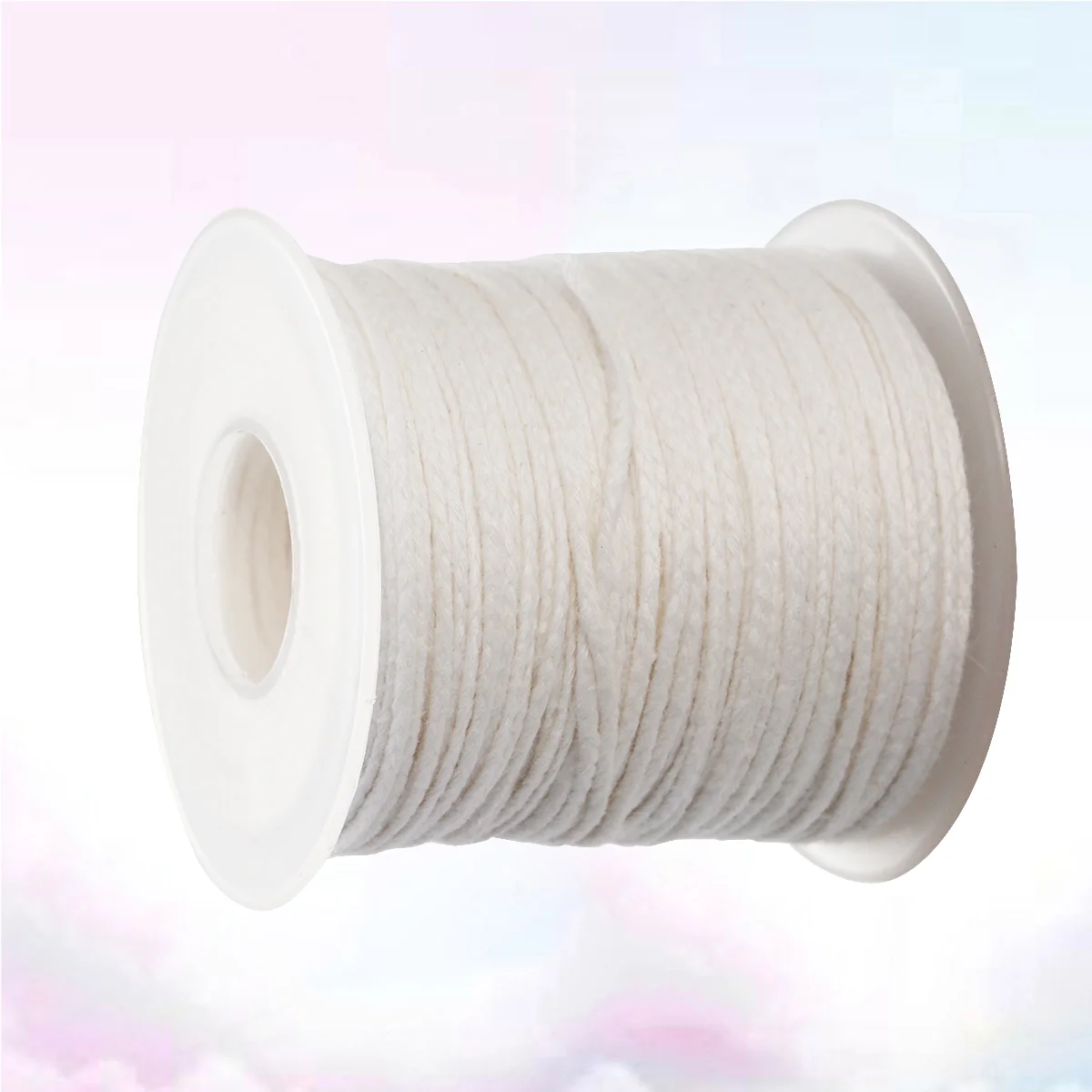 

Wicksmaking Wick Cotton Braided Spool Diy Rollkit Replacement Wax Black Made Rose Crackling Natural Beeswaxoil Round Lamp Tray