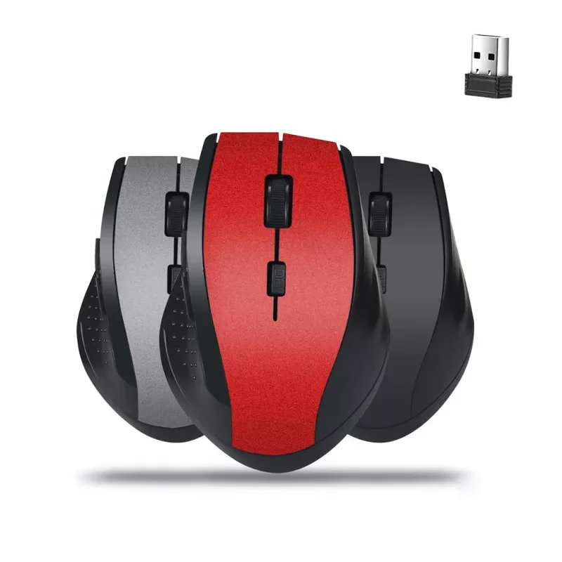 

New Fashion Wireless Mouse with USB Receiver Optical Gaming Mouse Wireless Home Office Game Mice for PC Desktop Computer Laptop