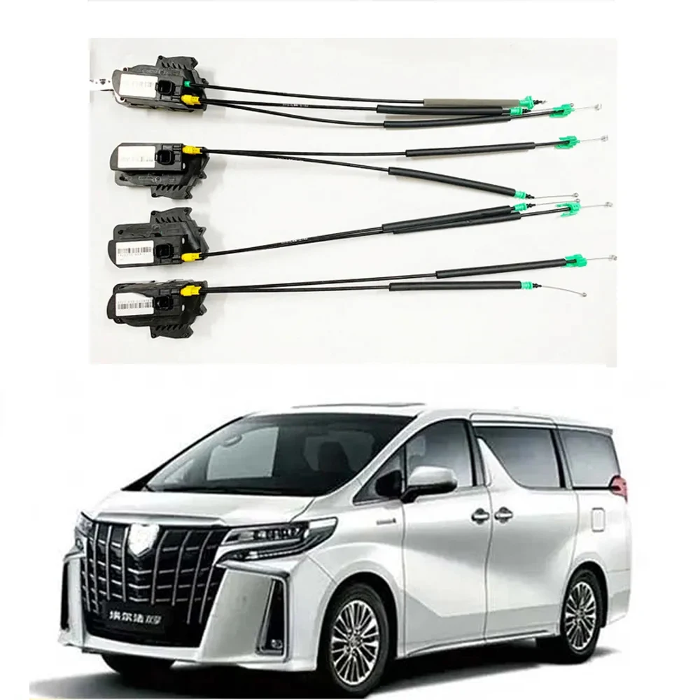 

Умный автоматический Электрический Всасывающий дверной замок для Toyota Alphard HYBRID Gran Автоматический Мягкий закрывающий дверь супер тихий автомобильный дверь