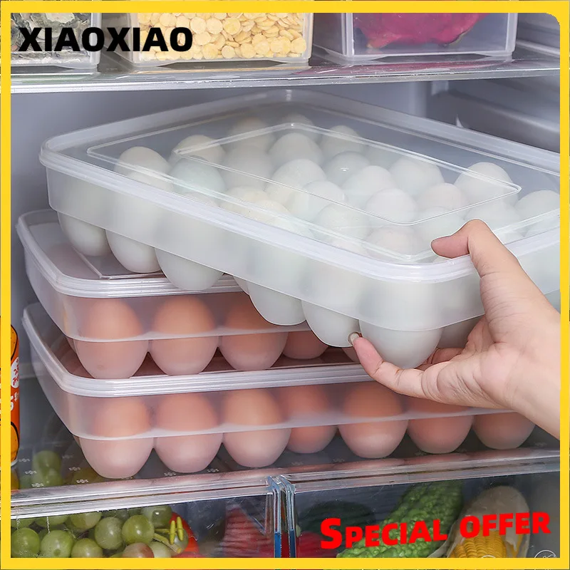 

Пластиковый контейнер для хранения яиц с 34 ячейками