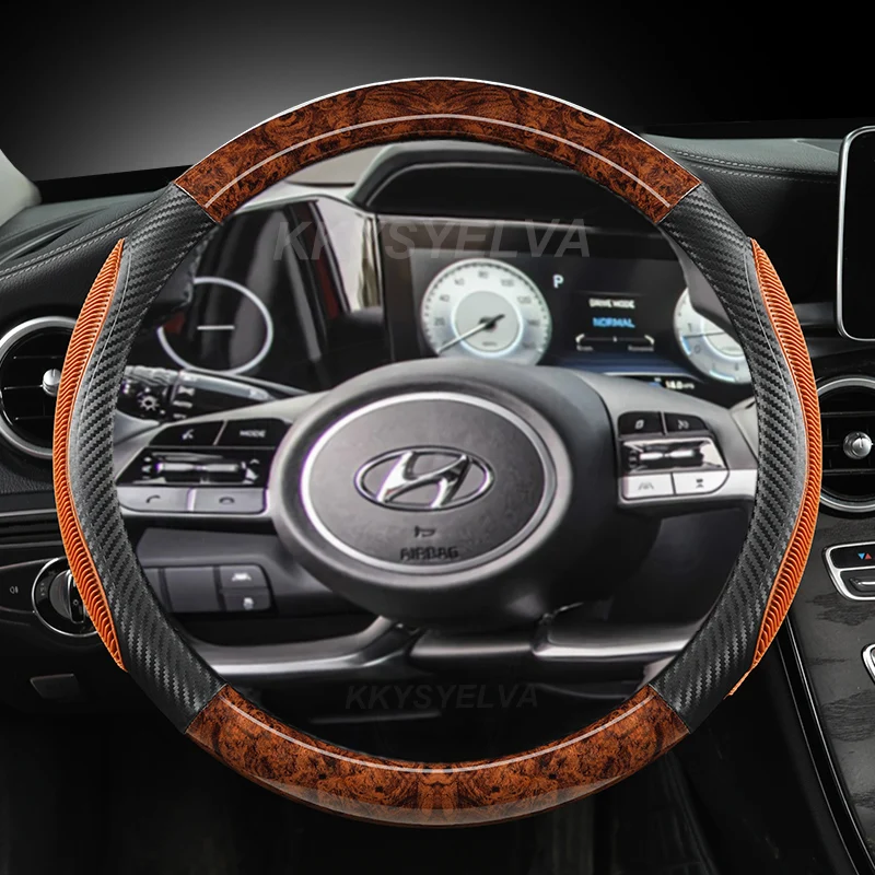 

Красное дерево, зернистость для Hyundai Tucson 2021 2022 NX4 Elantra 2020 Sonata 10 2020-2022, аксессуары