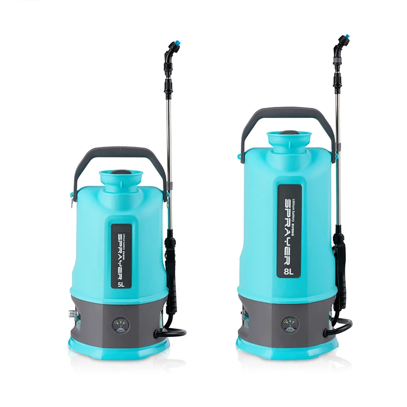 

5 L 8 Liters Knapsack Electric Sprayers With Lithium Battery For Outdoor Garden Watering Irrigation Misting