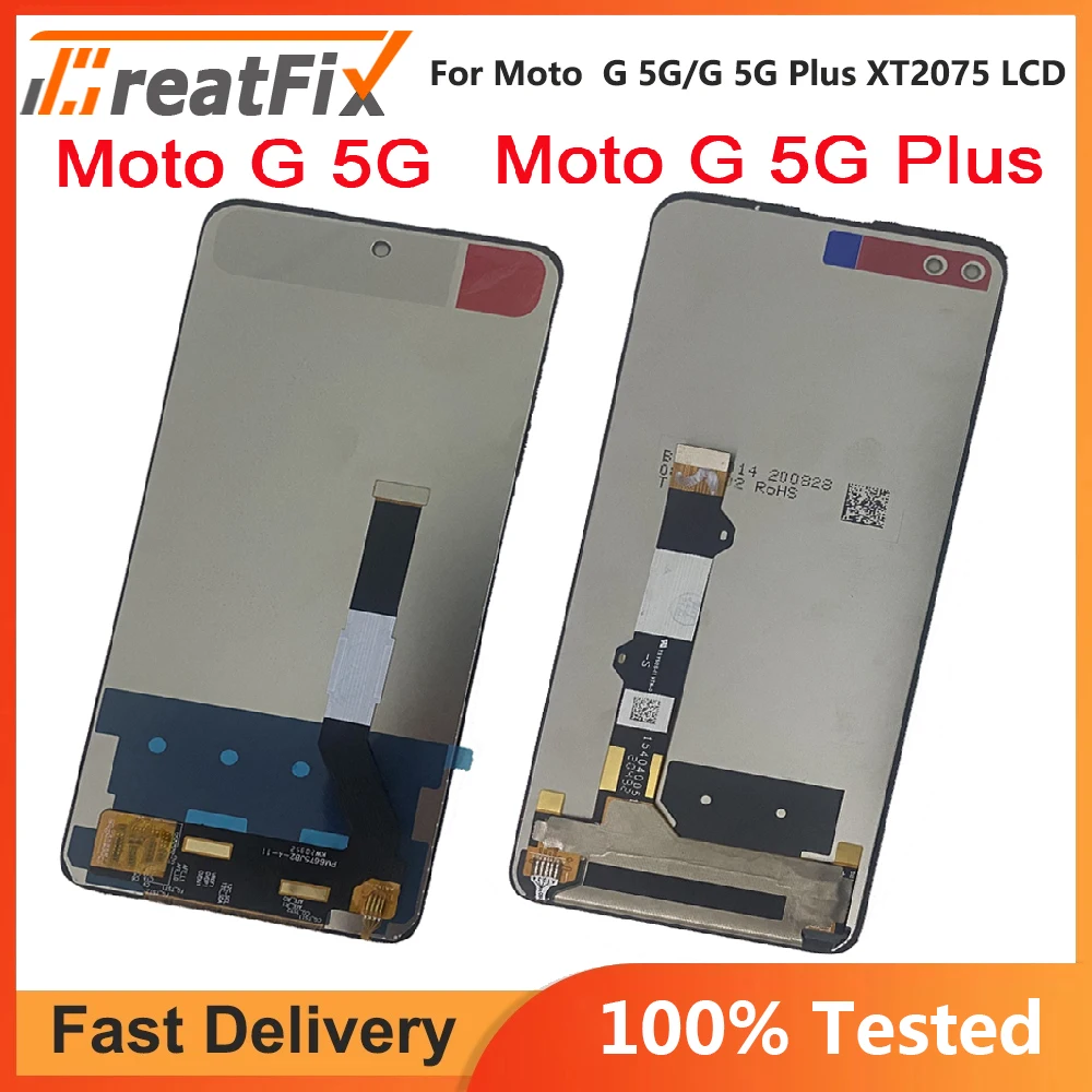 Оригинальный сенсорный ЖК-дисплей для Motorola Moto G 5G Plus XT2075