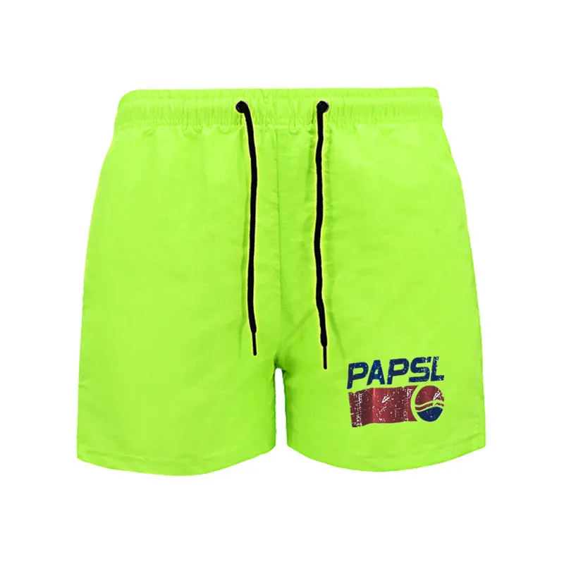 

2022 Summer New Casual Shorts Sports Pants Men's Solid Color Five-point Pants Beach Pants Men's Fashion Shorts Leisure Clothing
