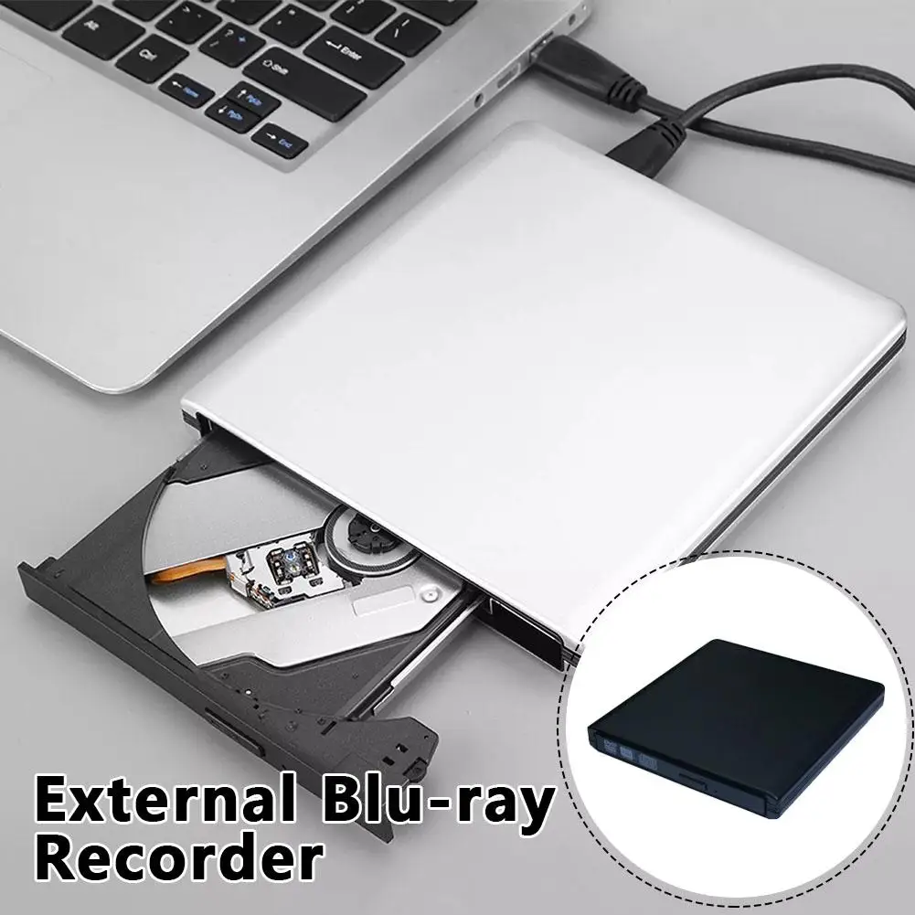Blu-ray Usb3.0 Внешний оптический DVD-привод Рекордер Bd-re/rom 3d Uhd 4k Плееры Писатель