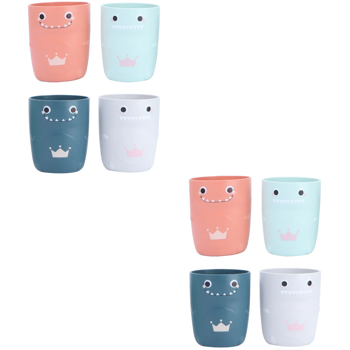 

Cupcups Toothholder Tumbler Mug Teeth Brushing Bathroom Travel Drinking Mouthwash Tumblers Water Children Brush Mugs Coffee