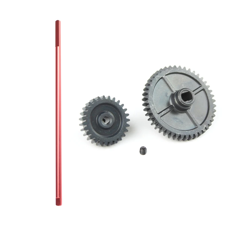 

Запчасти для радиоуправляемых автомобилей 1 шт., центральный приводной вал и 1 шт. модернизированная редукционная шестерня с металлическим ...