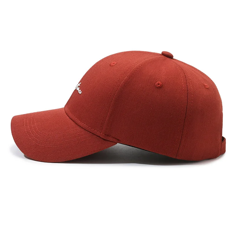 New Spring Baseball Hat For Men Fashion Small Letter Women Hats Brand Korean Street Trucker Cap Outdoor Sunscreen Golf Caps