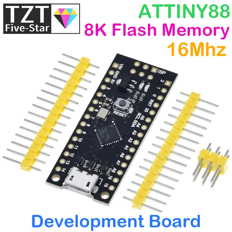 MH-Tiny ATTINY88 micro макетная плата 16 МГц/Digispark ATTINY85 модернизированная/NANO V3.0 ATmega328
