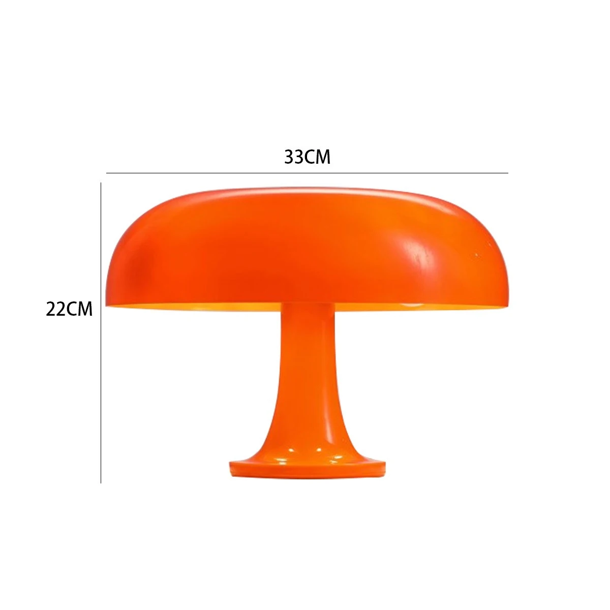 

Настольная лампа INS оранжевая