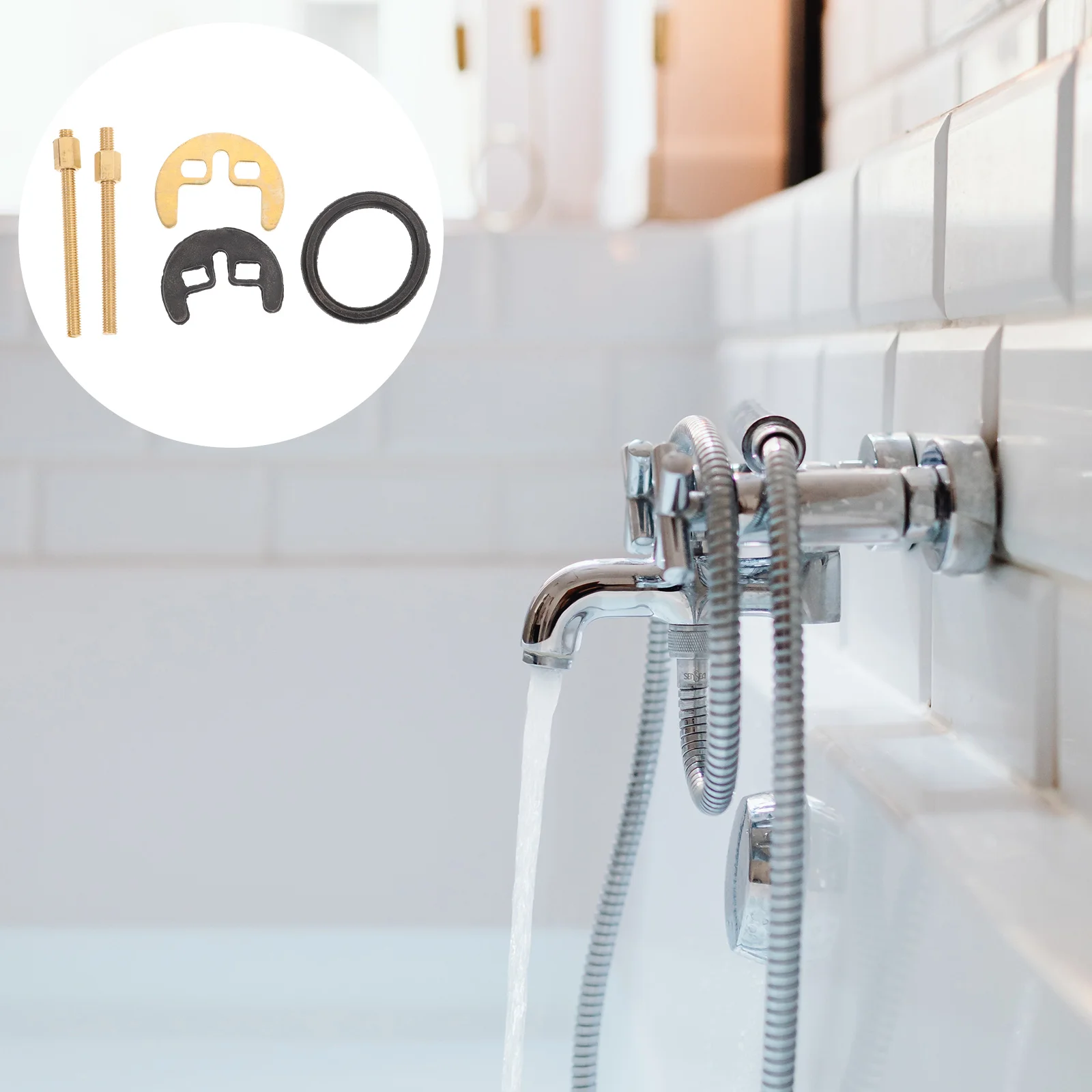 

1 Set Double Holes Fastening Washer Fastening Circlip