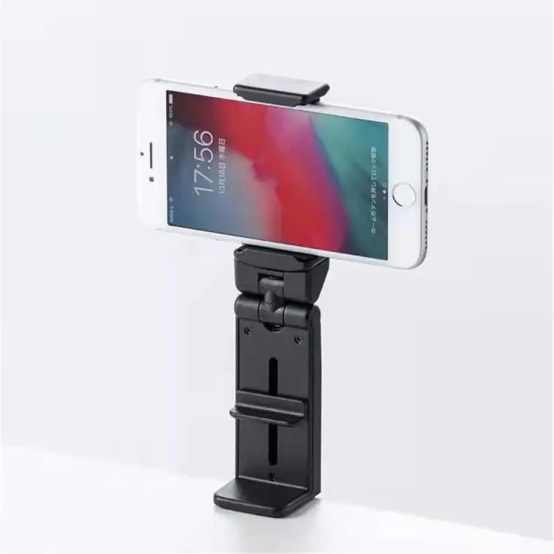 

Desktop Lazy Mobile Phone Holder Adjustable Foldable Swivel Clip Universal Mobile Phone Holder For Travel Broadcast