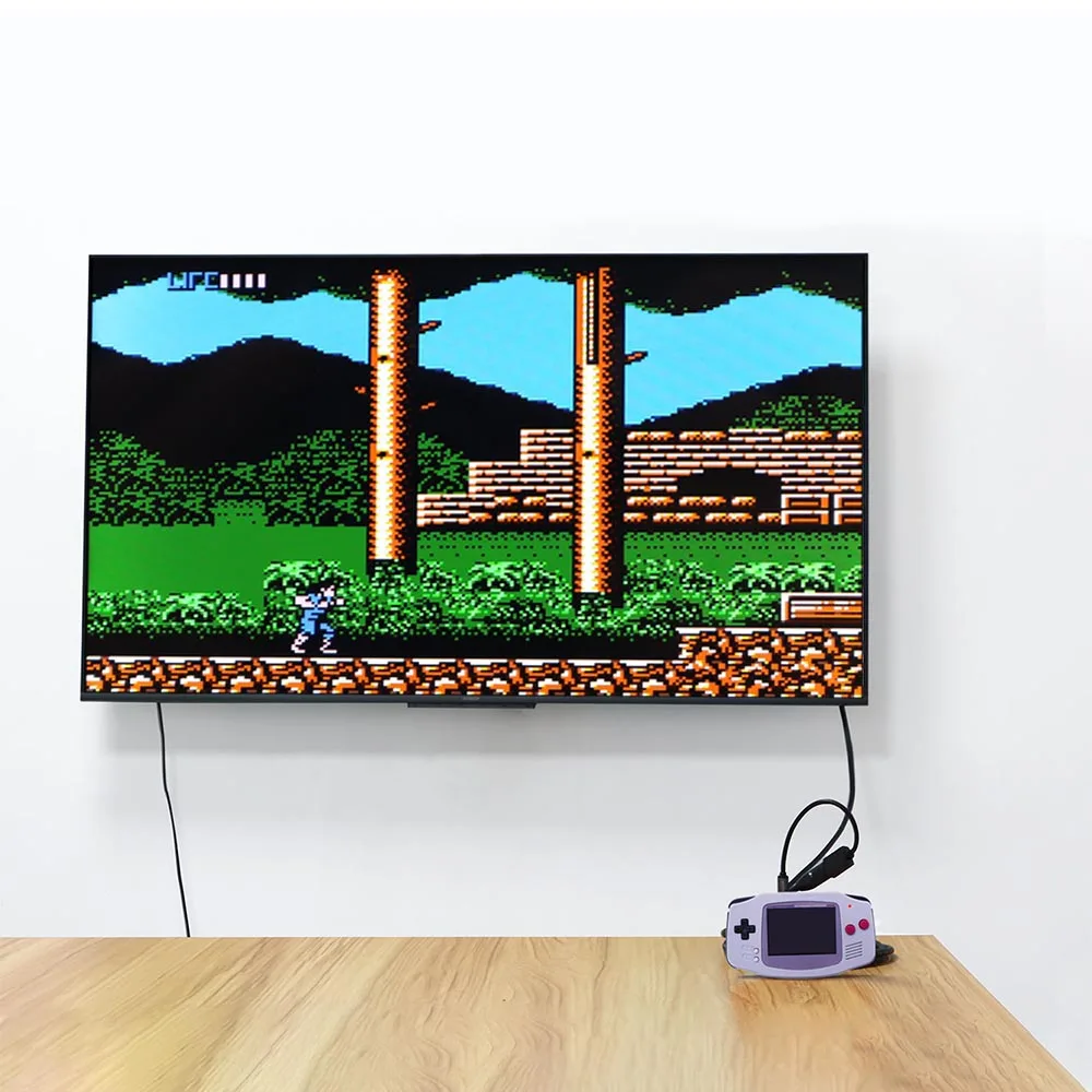 720P HDMI GANi LCD-экран с подсветкой для GBA, ретро-дисплей с пиксельной подсветкой для консоли Game Boy Advance (art.: 3920da16072ff) - 3920da16072ff