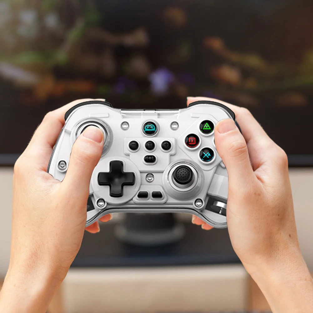 Bluetooth-совместимый беспроводной игровой контроллер с двойной вибрацией консоли