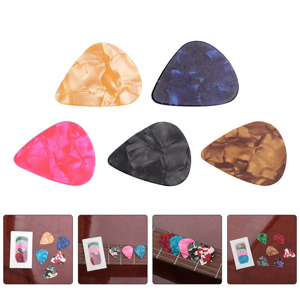 

5pcs Guitar Accessories Small Guitar Plectrums Practical Guitar Picks Guitar Playing Picks for Guitar Stage Performance