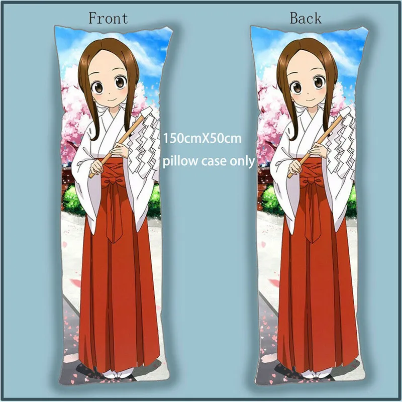 

Dakimakura Body Pillow Case Anime Karakai Jouzu No Takagi San Takagisan pillowcases home decoration