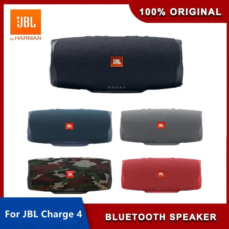 Original For JBL Charge 4 Bluetooth Speaker Wireless Speakers Portable Waterproof Mini Speakers For JBL Deep Bass Sound Speaker