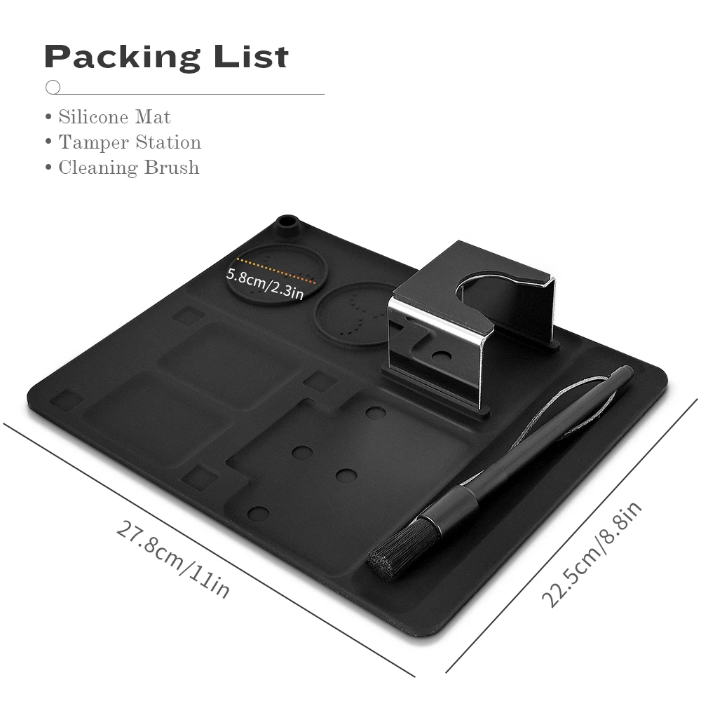 

CAFEMASY силиконовый коврик для кофемолки Eureka Mignon