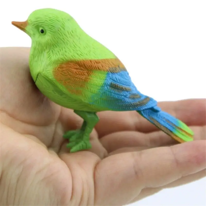 Милая Поющая птица интерактивные электронные игрушки имитация птицы с голосовым