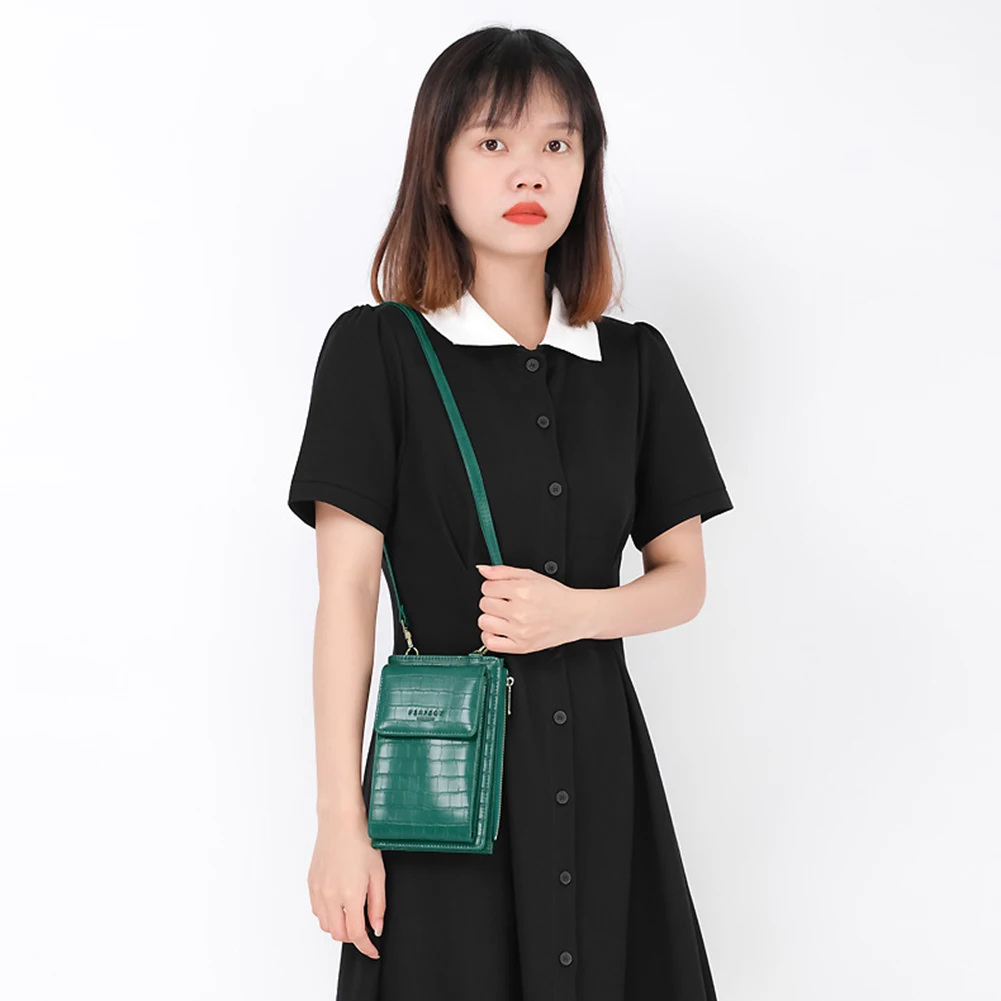 Fashion Purse Mobile Phone Bag Wallet Women's Trend Multifunctional New Fashion Card Bag Mini Messenger Bag Cosmetic Bag