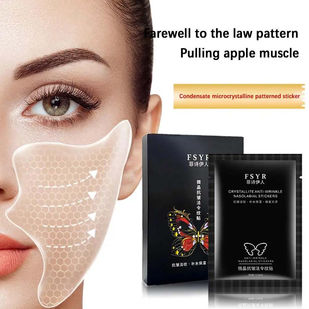 

Face Care Mask Frown Line Removal Gel Patch Nasolabial Fold Facial Forehead Anti-Wrinkle Masks Anti-Aging Eye Sticker