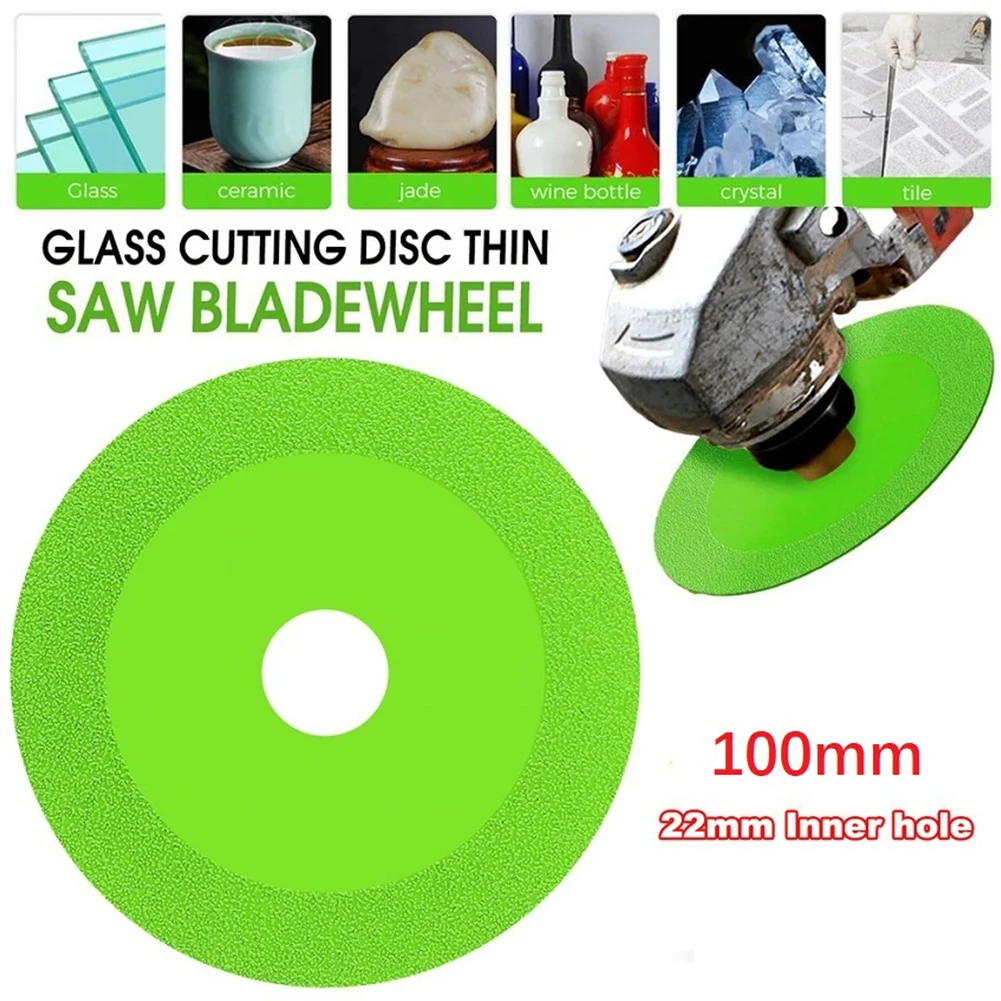 

100mm 22mm Diamond Glass Cutting Disc Ceramic Tile Marble Cutter Circular Saw Blades For Angle Grinder Rotory Tools