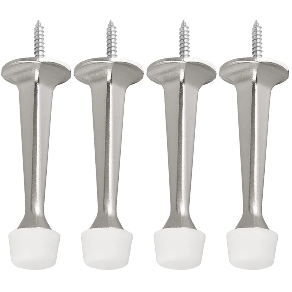 

Door Stopper Wall Stop Stops Holderretro Rubber Tip Mounted Decorative Catch Metal Protection Heavy Mute Duty Stainless Doorstop