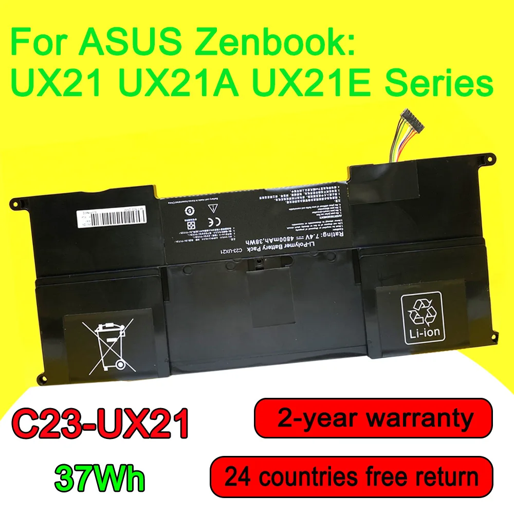 

Новый аккумулятор для ноутбука ASUS Zenbook UX21 UX21A UX21E